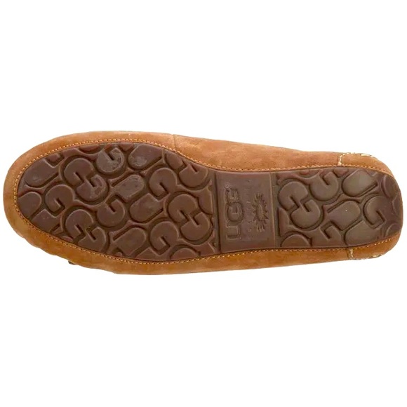 Ugg Pre-Owned Womens Mandie Slippers Chestnut Sz 8(runs small like women’s Sz 7) - Picture 3 of 10